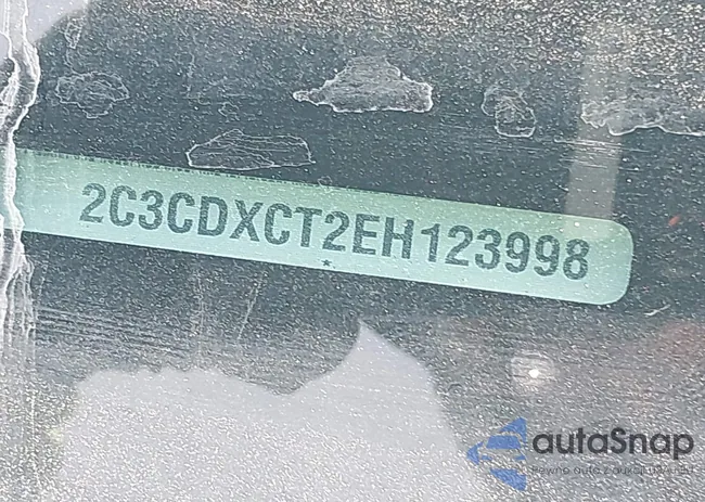 2C3CDXCT2EH123998: 42859892