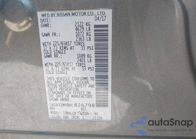 5N1AT2MV9HC826798: 42860005