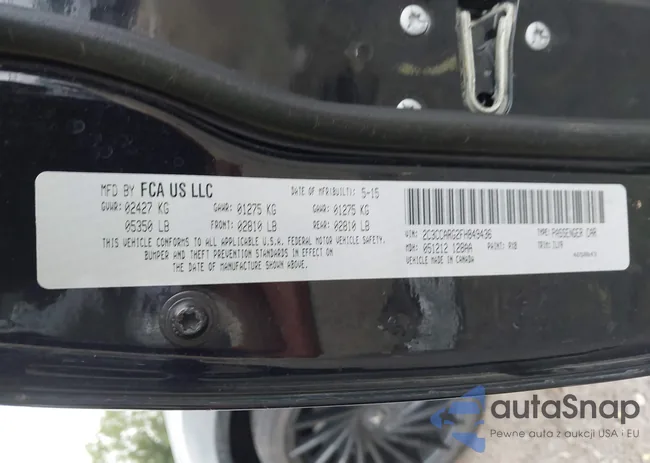 2C3CCARG2FH849436: 42860081