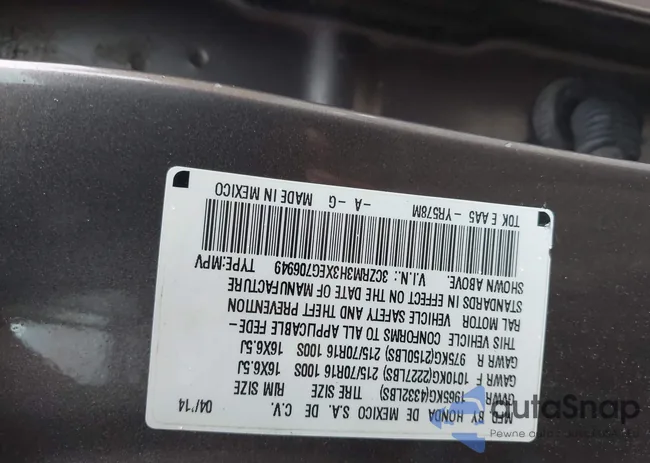 3CZRM3H3XEG706949: 42860279