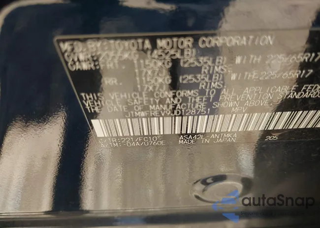 JTMWFREV9JD128751: 42859493