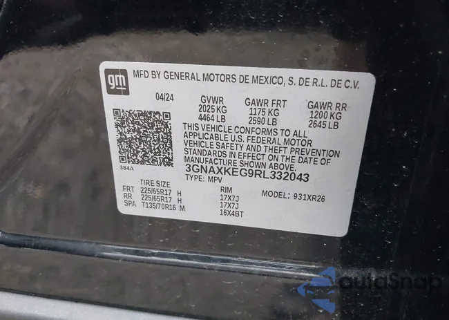 3GNAXKEG9RL332043: 42859535