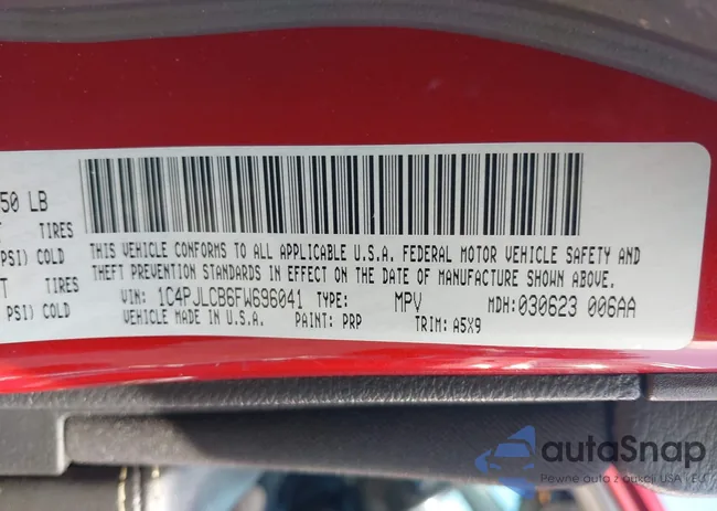 1C4PJLCB6FW696041: 42859607