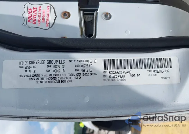 2C3CCAAGXDH657089: 42860886