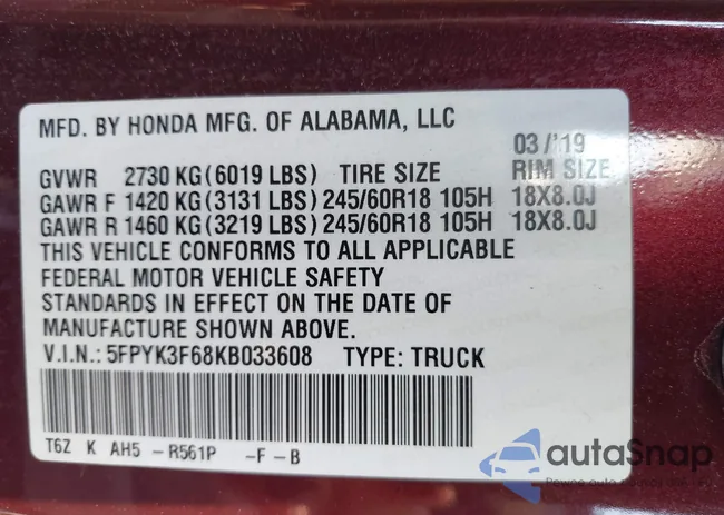 5FPYK3F68KB033608: 42860936