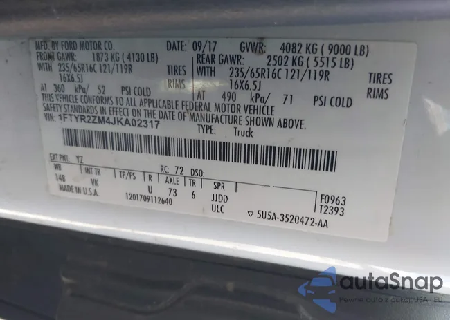 1FTYR2ZM4JKA02317: 42861013