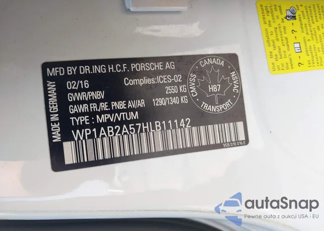 WP1AB2A57HLB11142: 42861360