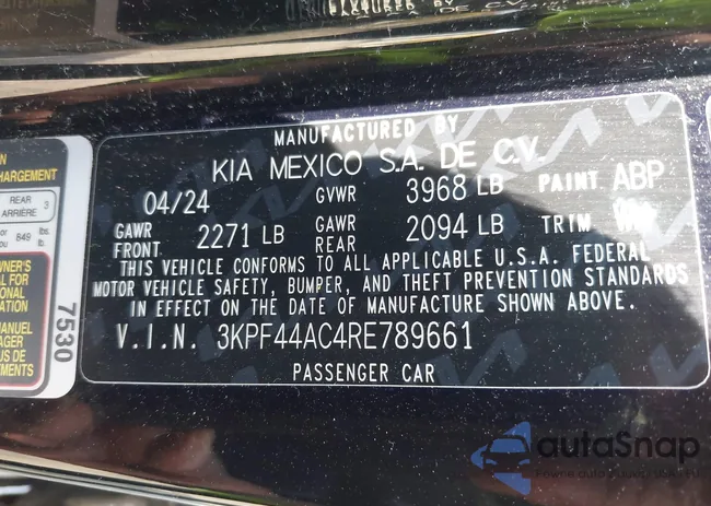 3KPF44AC4RE789661: 42860672