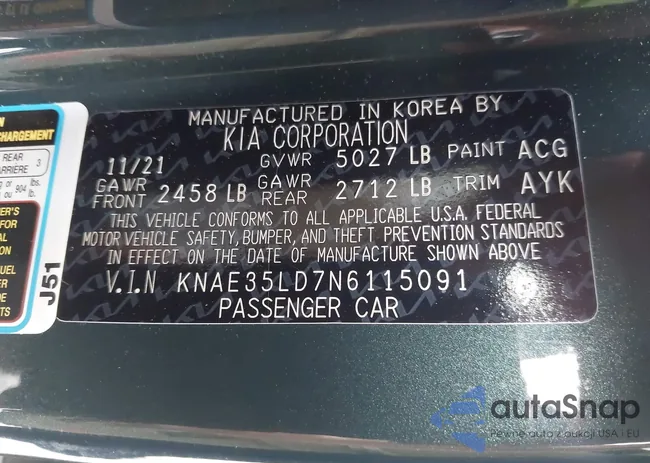 KNAE35LD7N6115091: 42860804