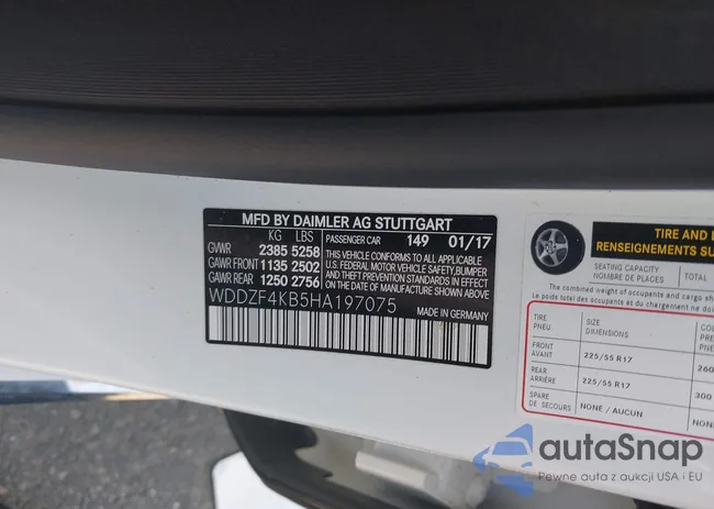 WDDZF4KB5HA197075: 42861877