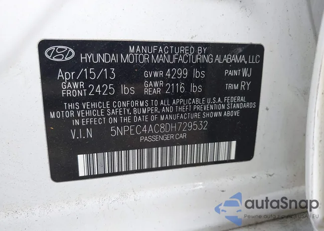 5NPEC4AC8DH729532: 42862202