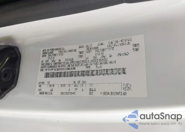 1FTMF1C8XHKC80338: 42862204