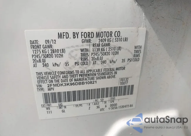 2FMDK3K96DBB10821: 42862251