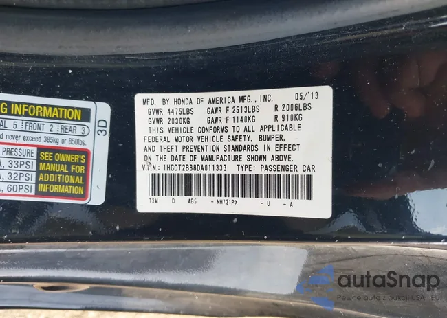 1HGCT2B88DA011333: 42861448