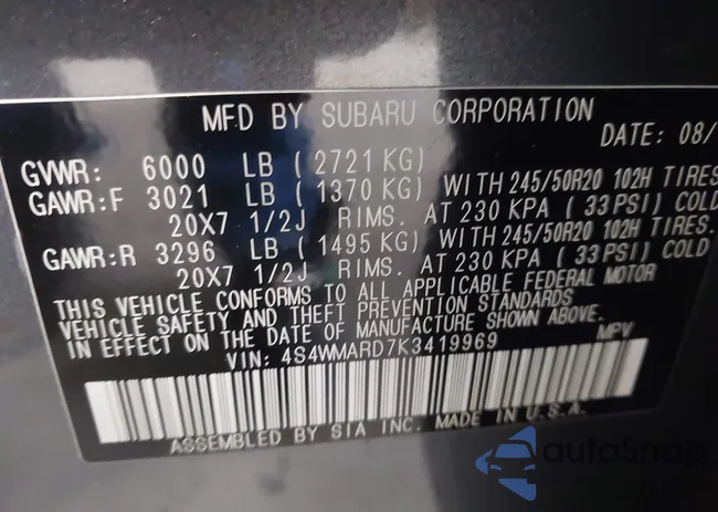 4S4WMARD7K3419969: 42863066