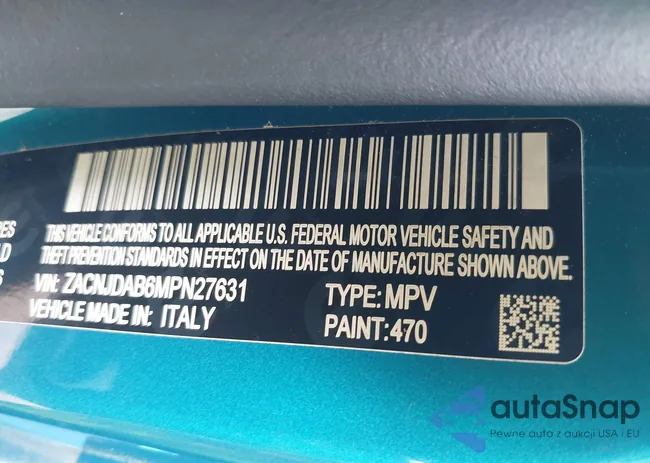 ZACNJDAB6MPN27631: 42863094