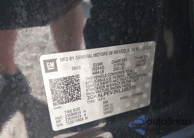 3GKALPEV2KL185770: 42862442