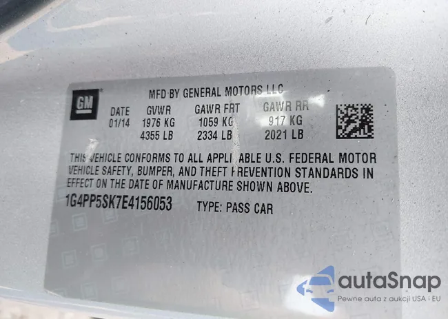 1G4PP5SK7E4156053: 42862680