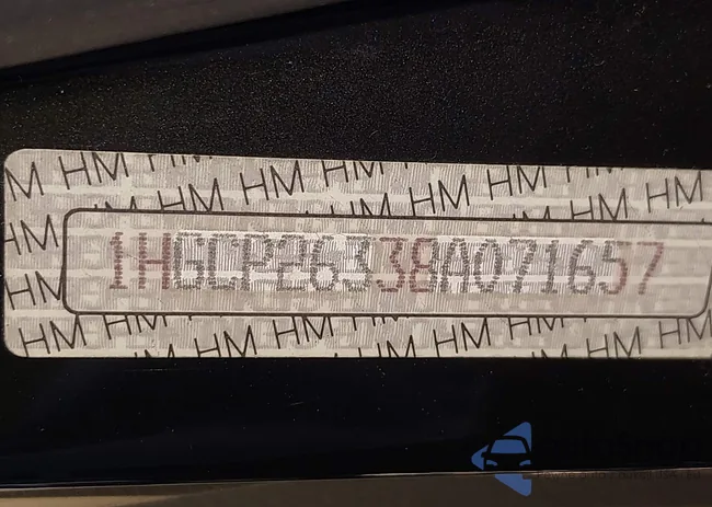 1HGCP26338A071657: 42864040