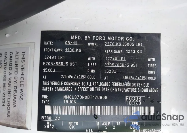 NM0LS7DN0DT176909: 42864818