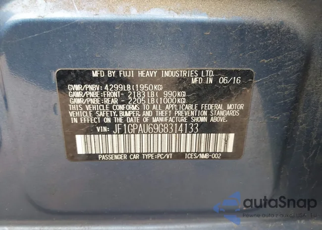 JF1GPAU69G8314133: 42865117