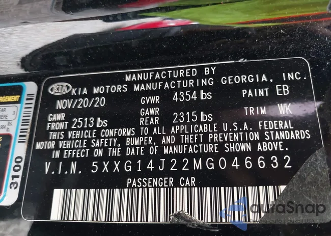 5XXG14J22MG046632: 42865152