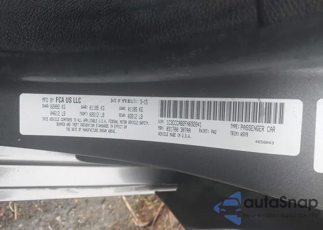 1C3CCCAB2FN692641: 42864517