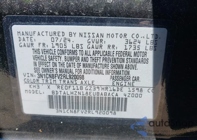 3N1CN8FV2RL920098: 42864523