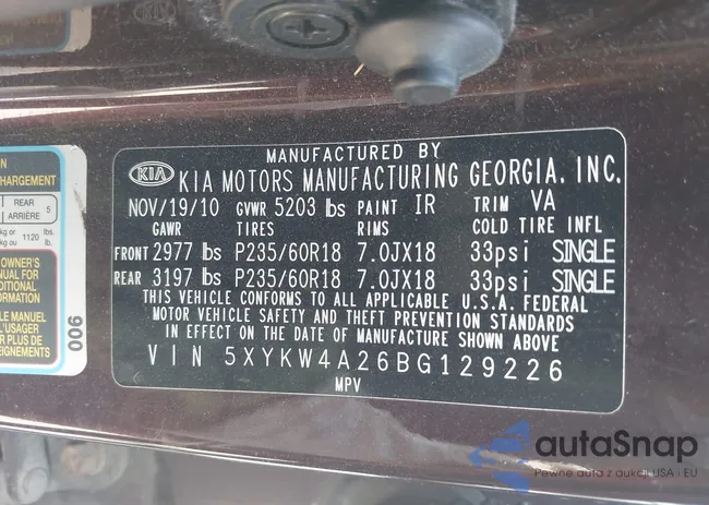 5XYKW4A26BG129226: 42865850