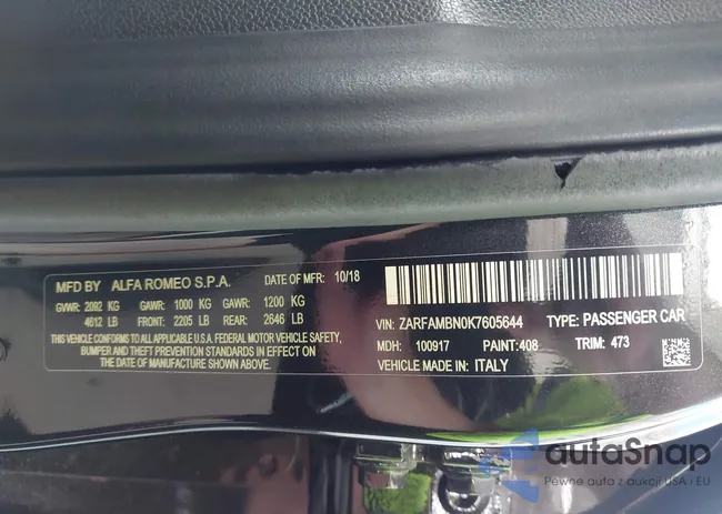 ZARFAMBN0K7605644: 42865999