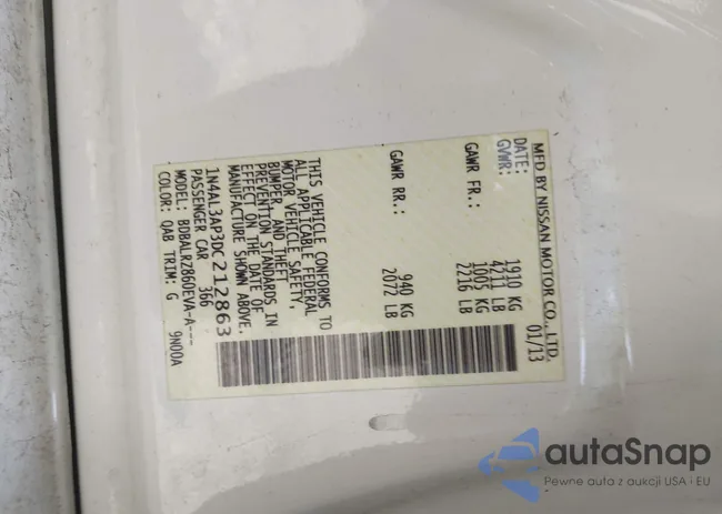 1N4AL3AP3DC212863: 42866048