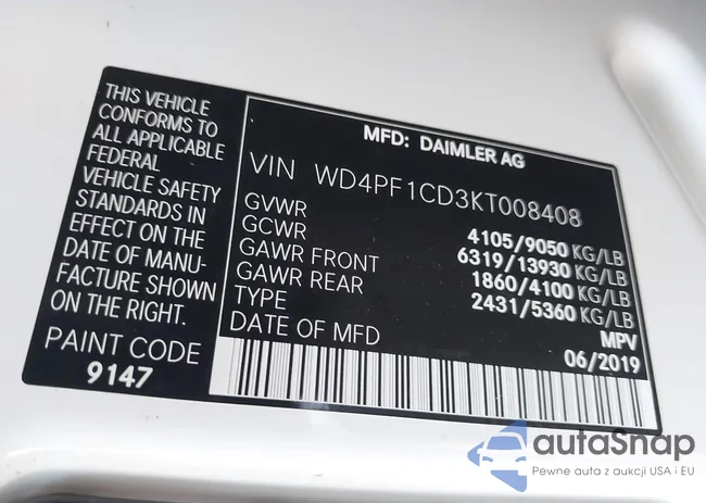 WD4PF1CD3KT008408: 42865482