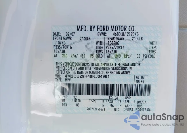 4M2CU29H48KJ04961: 42867159