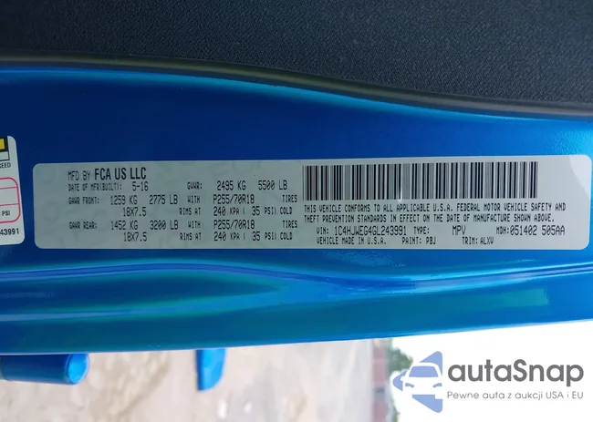 1C4HJWEG4GL243991: 42867954