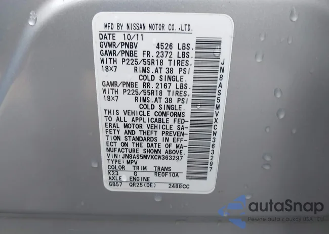 JN8AS5MVXCW363297: 42868095