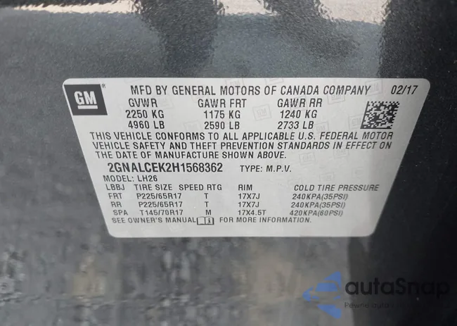 2GNALCEK2H1568362: 42868278