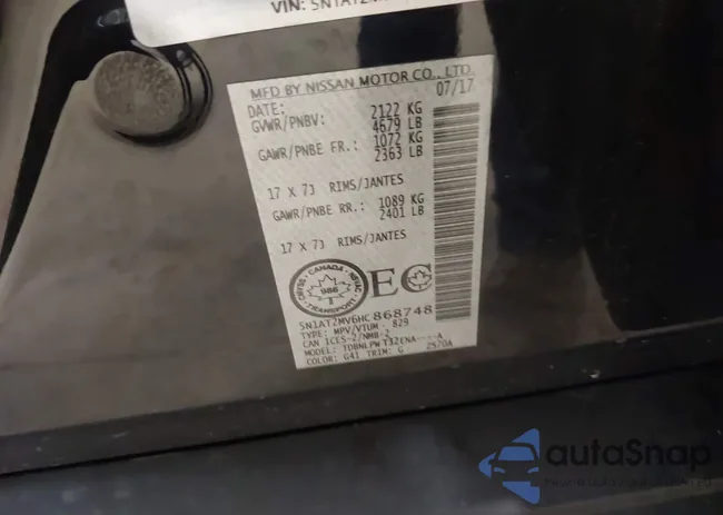 5N1AT2MV6HC868748: 42868784