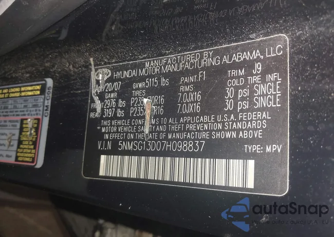 5NMSG13D07H098837: 42869093