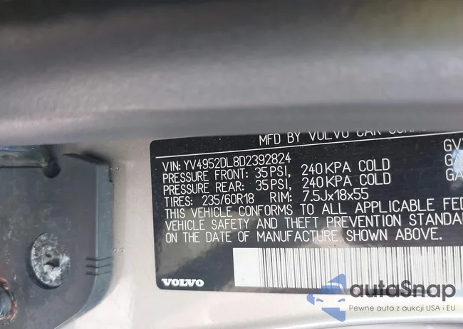 YV4952DL8D2392824: 42869161