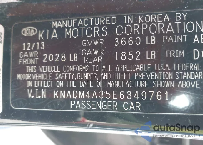 KNADM4A35E6349761: 42869363