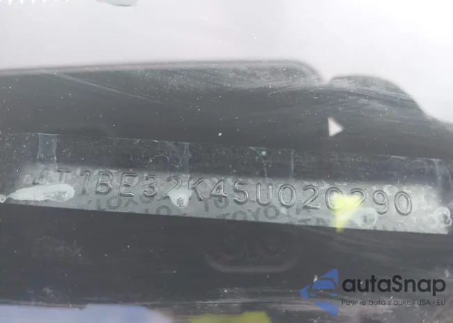 4T1BE32K45U020290: 42868697