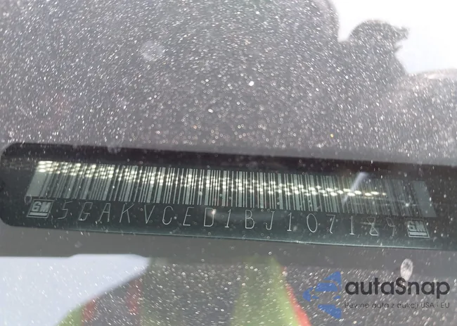 5GAKVCED1BJ107189: 42869544