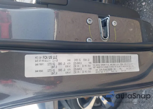 1C4PJMDX6KD356569: 42869683