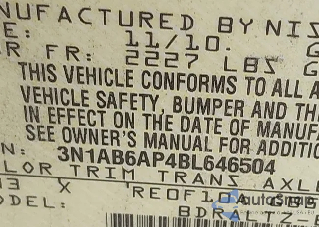 3N1AB6AP4BL646504: 42870784