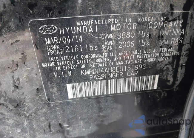 KMHDH4AH8EU151993: 42870908