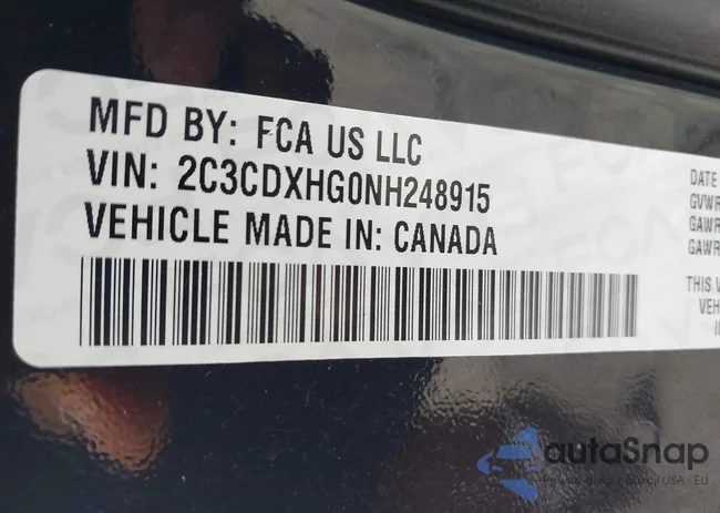 2C3CDXHG0NH248915: 42871026