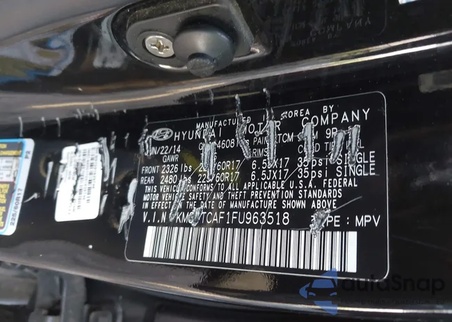 KM8JTCAF1FU963518: 42871165