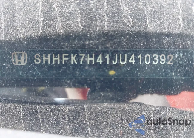 SHHFK7H41JU410392: 42871987