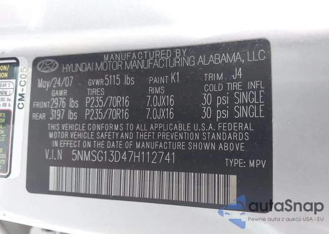 5NMSG13D47H112741: 42872016