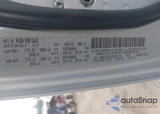 1C6RR7LG3JS110178: 42872193